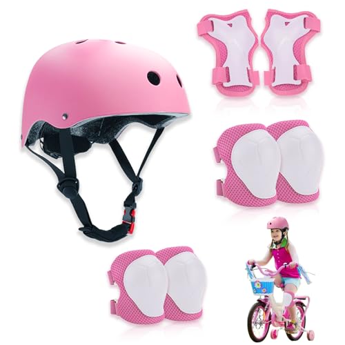 Zyluniy Protection Roller Enfant, 7 Pcs Sets de Protection Rollers, Réglables Coudières...