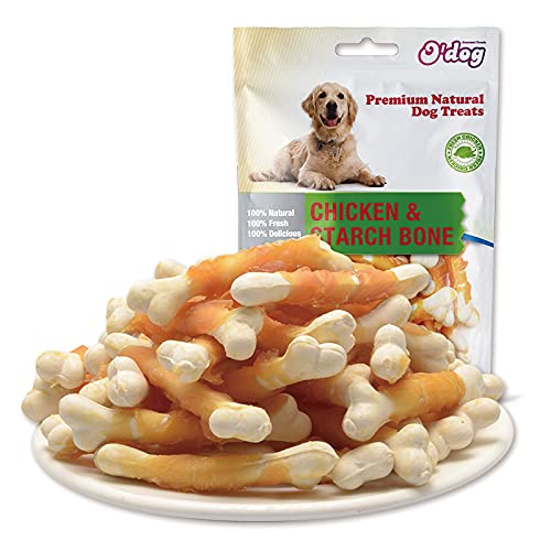 ODog Chicken & Calcium Bones | 100g Dog Treats - Crunchy Snacks for Healthy Teeth (Pack of 2) - Spoil Your Pup Today (B0BMLY997X) Amazon Price History, Amazon Price Tracker