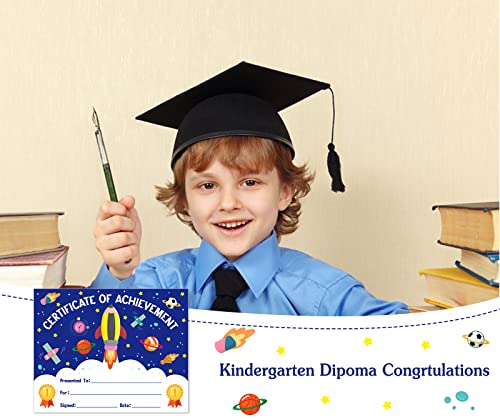 D4Dream 30Pcs Certificate Of Awards For Kids Preschool Graduation Certificates 8"X 10" Certificate Of Achievement For Students Teachers Parents End Of Semester Back To School Home Study Supplies #TOP5