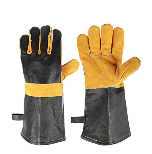 Animal Handling Gloves For Cat Dog Bird Snake Parrot Lizard Anti-Bite/Scratch Gardening Wild Animals Protection Gloves,3Pair