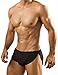 Mens Boxer Briefs with Large Split Sides No Inner Lining Black Color Size L