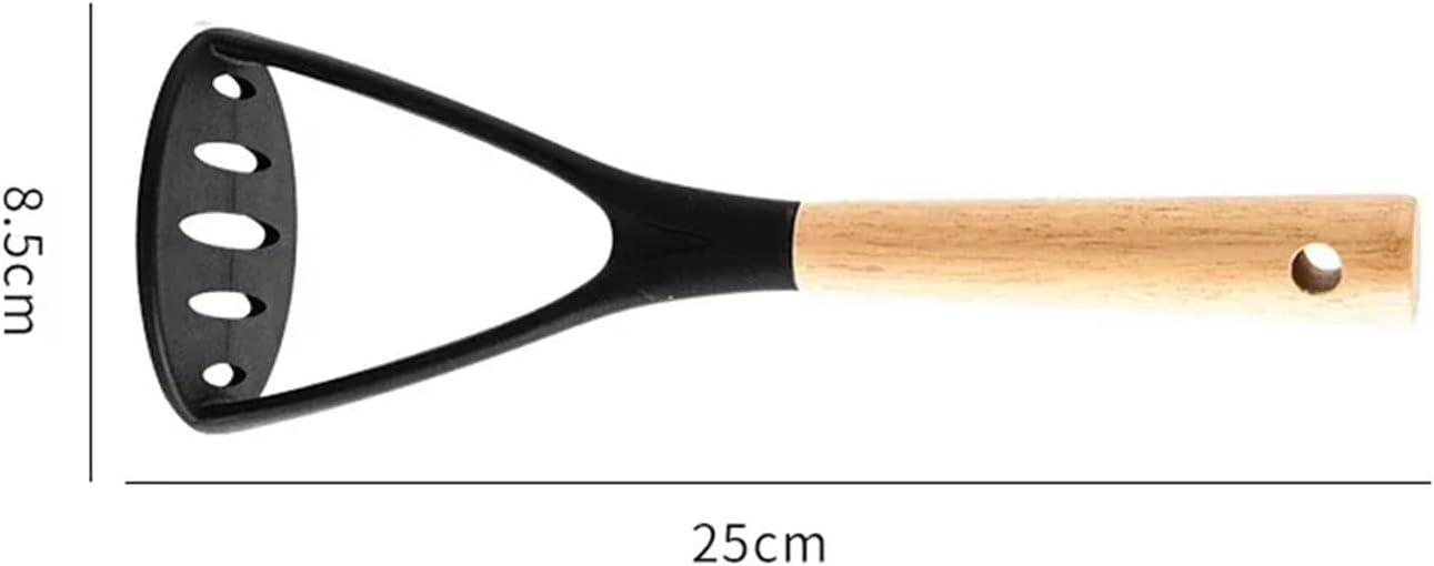 Dual-Function Silicone Press - Heat-Resistant Potato Masher & Garlic Crusher, Cross-Border Cooking Gadget(Gray)