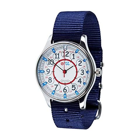 EasyRead Time Teacher WERW-RB-24-NB Learn the Time Boys Waterproof Watch Navy Cover