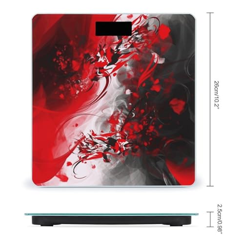 Báscula digital LZQPOEAS 180 kg con pantalla LCD miniatura 2