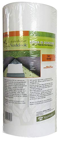 Césped artificial VERDELOOK TNT banda de unión H30x25m