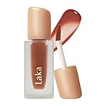 Laka Fruity Glam Tint, 4.5g/0.15oz, Glowing Lip Stain with Wide Color Spectrum, Hydrating & Lightweight Texture, Long-Lasting Bold Stain, Non-Sticky, Vegan, K-Beauty (108 Salty)