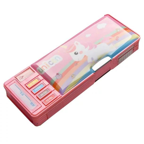 Adlon Plastic Multifunctional Pencil Box For Kids,Space Boys,Kids Boys & Girls,Magnetic Boys,Pop Up Pencil Box (Unicorn Box)-Multicolor (B0CQ2LRB9Q) Amazon Price History, Amazon Price Tracker