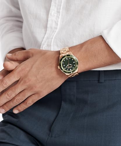 Movado Heritage Series Calendoplan S Men's Watch - Swiss Quartz Movement, Stainless Steel Link Bracelet - 5 ATM Water Resistance - Sport Luxury Fashion Timepiece for Him - 43mm4