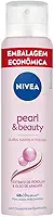 NIVEA Desodorante Antitranspirante Aerossol Pearl & Beauty 200ml, Proteção 72h, Previne Irritações, Contra Suor e Odores, Axilas Suaves