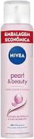 NIVEA Desodorante Antitranspirante Aerossol Pearl & Beauty 200ml, Proteção 72h, Previne Irritações, Contra Suor e Odores, Axilas Suaves