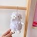 KEYXIA Mouton en Peluche Porte-clés en Peluche Porte-clés Porte-clés Mignon Mouton en Peluche Porte-clés Animaux en Peluche Porte-clés breloque