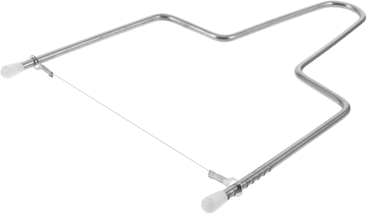 Garneck 2pcs Steel Cheese Slicer Handheld Butter Cutter Wire Cheese Slicing Tool Garneck 2pcs Steel Cheese Slicer Handheld Butter Cutter Wire Cheese Slicing Tool