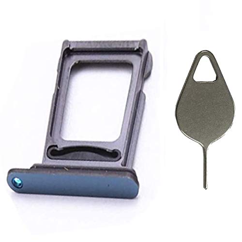 Snailcanfly Reemplazo para iPhone 12 Pro A2407 A2341 A2406 6.1inch/ 12 Pro MAX A2411 A2342 A2410 6.7inch Tarjeta SIM Doble Nano + Soporte para Ranura de Bandeja Pacific Blue