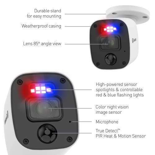 Swann Enforcer 1080P Full Hd Audio/Video Dvr Security Camera - Pro-1080Mqb 2 Pack with Microphone - Image 4