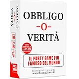 Magma Games OBBLIGO O VERITÀ – Gioco da Tavolo per Adulti, Carte da Gioco, Giochi da Tavola per Feste, Giochi in Scatola per Addio al Celibato e al Nubilato, Idee Regalo per Lui e Lei