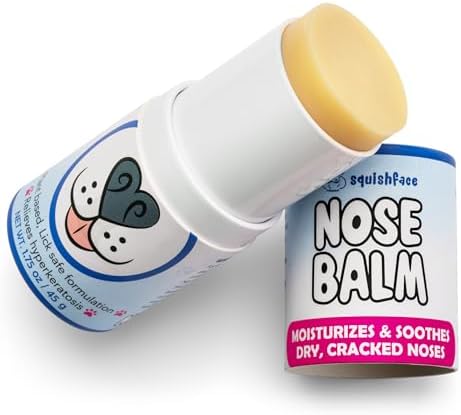 Squishface Dog Lick Safe Nose Balm for Hyperkeratosis & Dry Cracked Snouts