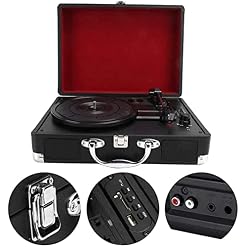 Tourne-Disque Vinyle Portable Tourne-Disque Maison pour disques Vinyle 7/10/12 Pouces USB/mémoire Chaque Famille - Les Beatles, Paul McCartney, John Lennon, RIngo Starr, George Harrison Tourne-Disque Vinyle Portable Tourne-Disque Maison pour disques Vinyle 7/10/12 Pouces USB/mémoire Chaque Famille – Image 4
