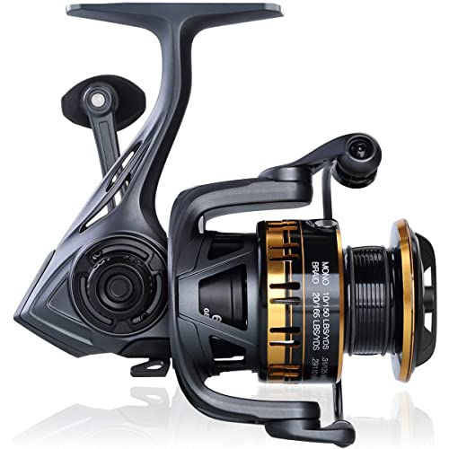 Tempo Sphera Spinning Reel, High-tech Innovative Fishing Reel,9+1 BB, Lightweight, Durable & Sturdy, Incredibly Smooth, Powerful, Ultralight Spinning Reels