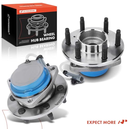 A-Premium 2 x Rear Wheel Bearing and Hub Assembly with ABS & 6-Lug Compatible with Buick Terraza 2006-2007 & Chevrolet Uplander 2006-2009 & Pontiac Montana 2006-2009, FWD by A-premium - Image 9