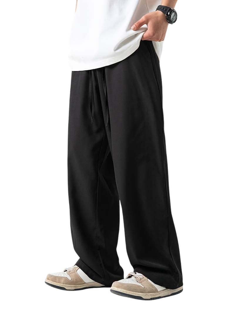dockstreet Solid Cotton Blend Men Athleisure Track Pant Joggers-picture-14