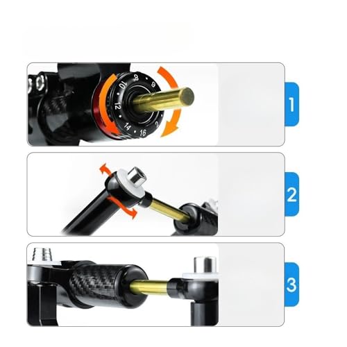 Kit de montage support antichoc Forza 350 NSS direction moto réglable - 4
