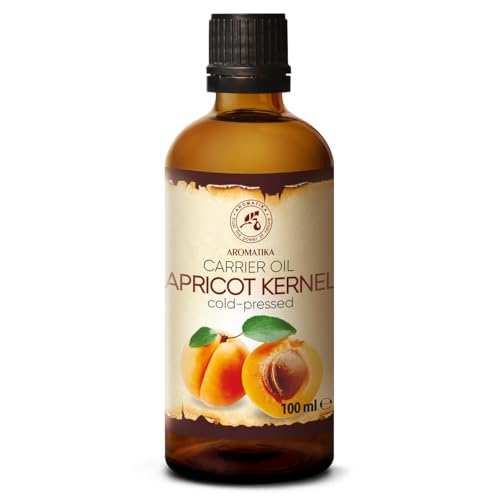 Aprikosenkernöl 100ml - Aprikosenöl - Prunus Armeniaca aus Italien - Kaltgepresst - Rein & Natürlich - Trägeröl - für Haut - Körperpflege - Haarpflege - Trockenes Haar - Spliss Entferner Aprikosenkernöl 100ml - Aprikosenöl - Prunus Armeniaca aus Italien - Kaltgepresst - Rein & Natürlich - Trägeröl - für Haut - Körperpflege - Haarpflege - Trockenes Haar - Spliss Entferner