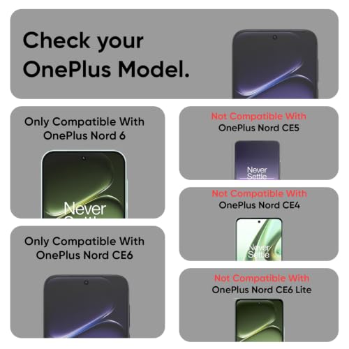 Image of POPIO Military-Grade Gorilla Tempered Glass for OnePlus Nord 6 / OnePlus Nord CE6 | 9H Hardness, Edge-to-Edge, Bubble-Free
