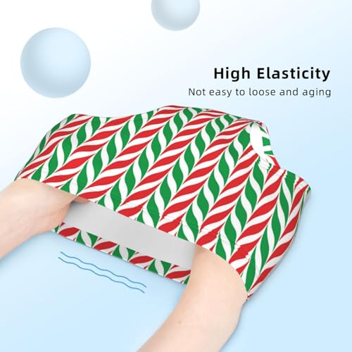 Candy Canes Stripes Girls' Underwear Soft Cotton Little Girls Panties Comfort Briefs4