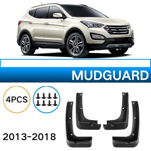 Garde-Boue Finition Premium pour SUV Hyundai Santa Fe 2013 à 2018