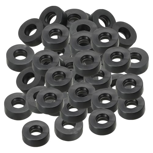 PATIKIL 80 pcs rondelle caoutchouc M5, joint étanchéité noir