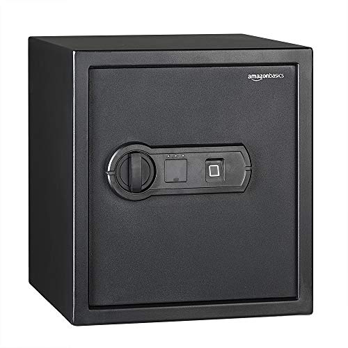 Preisvergleich Produktbild AmazonBasics - Biometrischer Tresor mit Fingerabdruck-Verschlusssystem, 30 l