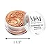 Melanie Mills Hollywood Film Festival Glow Collection Bronzing Powder - Gleam Radiant Dust Set, Light Gold, Rose Gold, Bronze Gold, and Deep Gold Mini 1.5g
