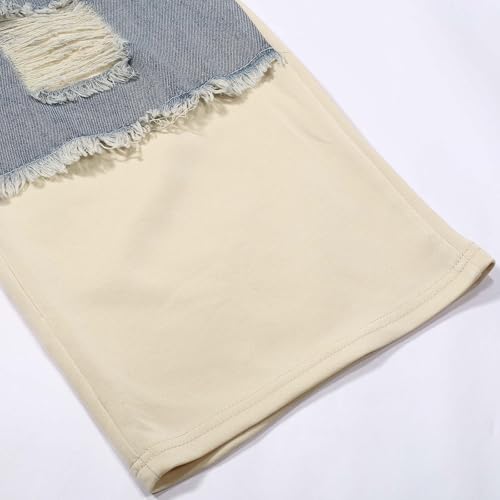 Pantalones vaqueros holgados rectos estilo hip hop y ropa de calle retro 7