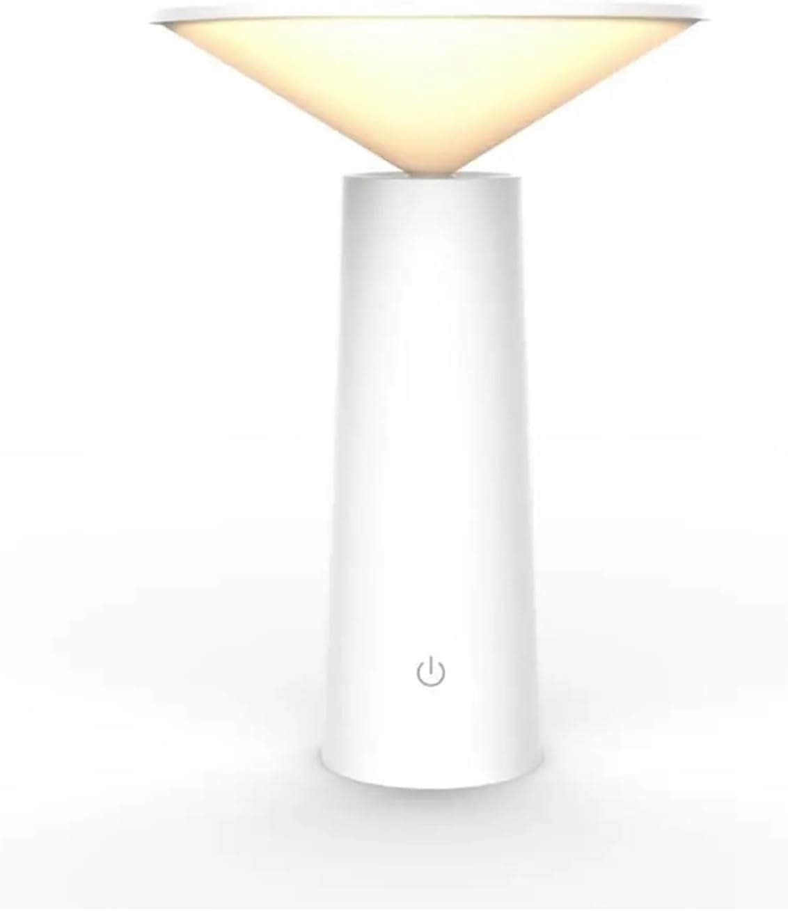 DFAEEKIYO Desk Lamp USB LED Table Bedroom Reading Book Light Touch Sensor for Study(White)