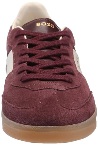 Hugo Boss Men's Suede Leather Block Low Profile Sneakers2