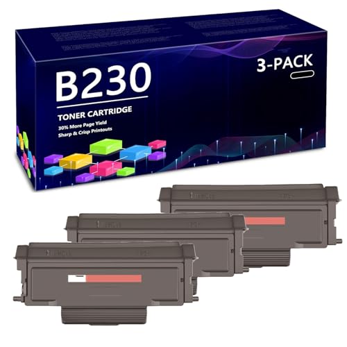 B230/B225/B235 Black Toner Cartridge, CT203485 Black High Capacity Toner Cartridge, Compatible Replacement for Xerox B230 B225 B235 Printer (No Chip),3*Black-1500pages