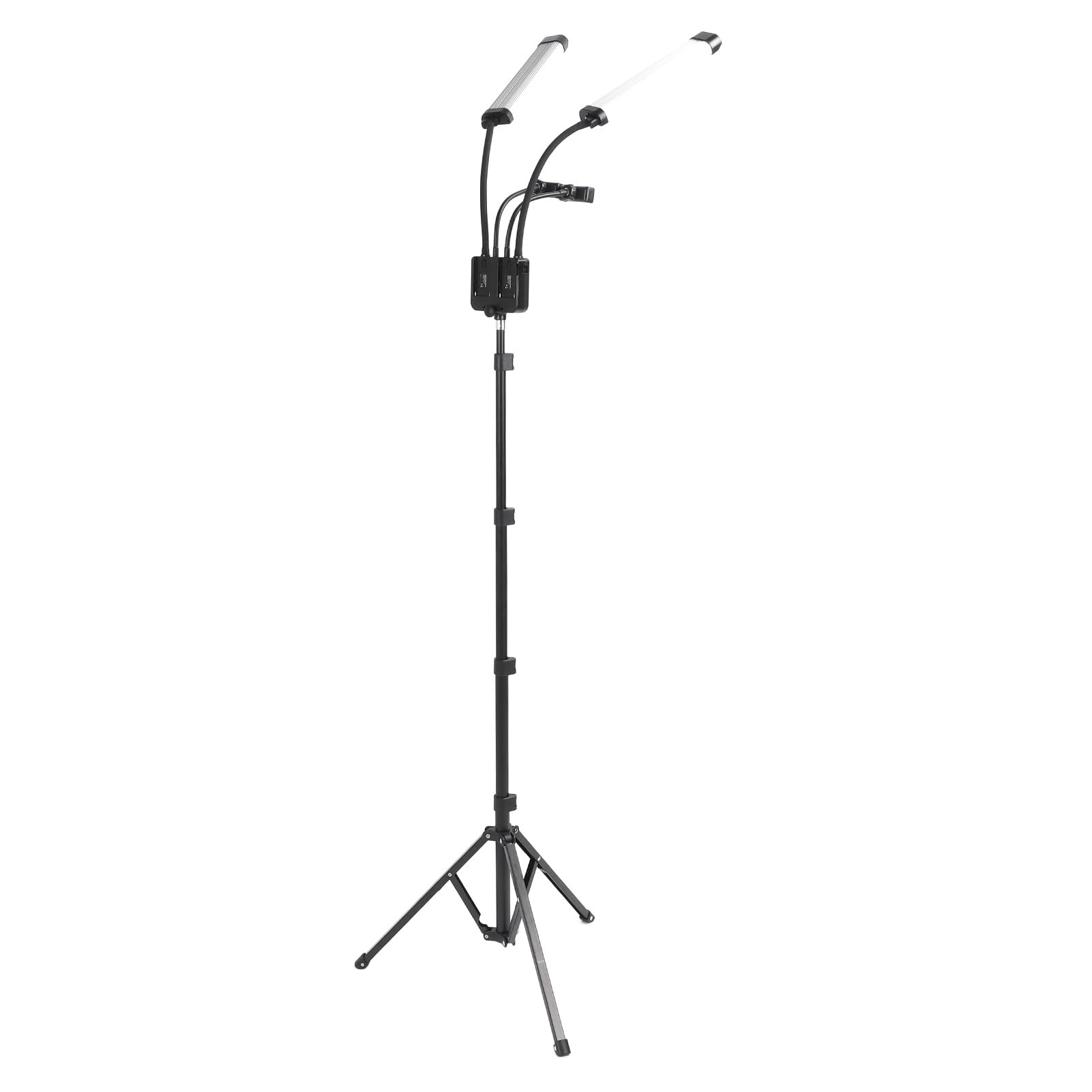 LED Video Lighting Kit with Tripod Stand 112 Beads Dimmable 3200K 5600K Bi Color LED Studio Light for Live Streaming Vlogging TikTok Beauty Content Creation