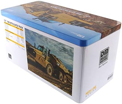 Miniatura 8 de Para el CAT 740B Articulated Hauler/Dump Truck Tin Box 1/50 DIECAST Modelo Acabado Car Truck