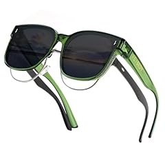 Transparent Green Frame & Grey