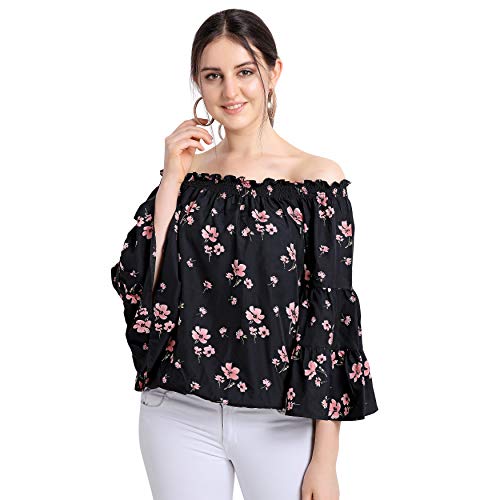 Image of OOMPH! Women's Crepe Off Shoulder Top