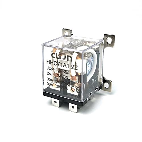 Relais électromagnétique 30A JQX-12F pour commutation de puissance industrielle 8 broches