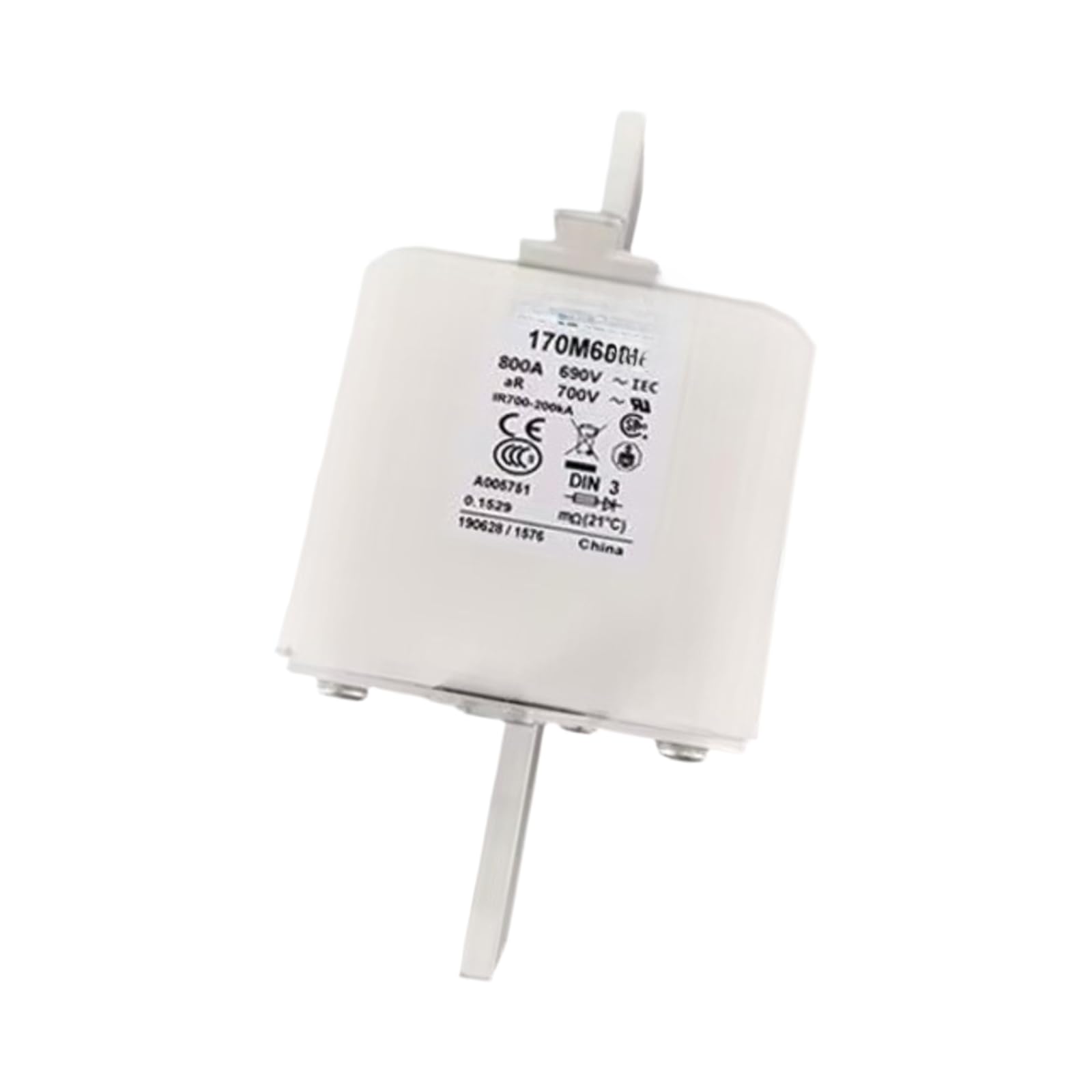 Fusible 170M6700 à coupure rapide pour semi conducteurs - 2
