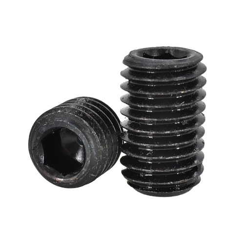 DIN916 ���^�Z�b�g�X�N�����[ ���g���b�N�˂� �Z�p�h���C�u�O���u�X�N�����[ �����@�B�ڑ��{���g �J�[�{��/�X�e�����X�X�`�[�� �Z�p�l�W(Carbon Steel,6MM_M8 (5PCS))