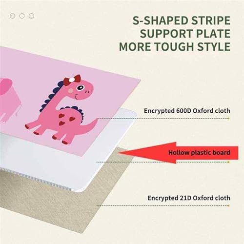 Ethiques Purple Collapsible Large Toy Chest, Sturdy Storage Compartments With Lids. Kids Toy Box Chest Storage Organizer For Nursery Room, Playroom, Home Organization, 40.6X16.5X14.2 Inch (Cute Dinosaur). Large Toy Box For Girls . Toy Box For Boys #TOP3