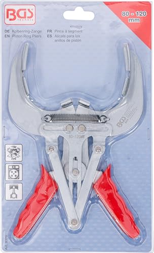 Alicate para los anillos de pistón BGS 8370 para colocar segmentos sin rayar 8