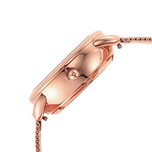 Fossil Tailor Me Analog Rose Gold Dial 