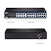 TRENDnet 24-Port Unmanaged Gigabit GREENnet Desktop Switch, Ethernet Network Switch, 24 x 10-100-1000 Gigabit Ethernet RJ-45 Ports, 48Gbps Switching Capacity, Lifetime Protection, Black, TEG-S24DG