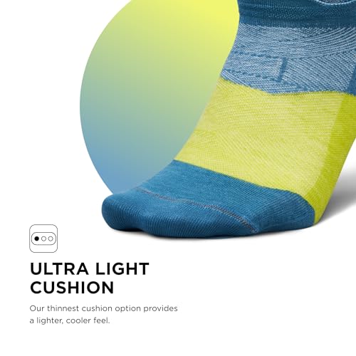 Feetures Merino 10 Ultra Light Cushion No Show Tab Ankle Socks - Wool Socks for Women & Men4