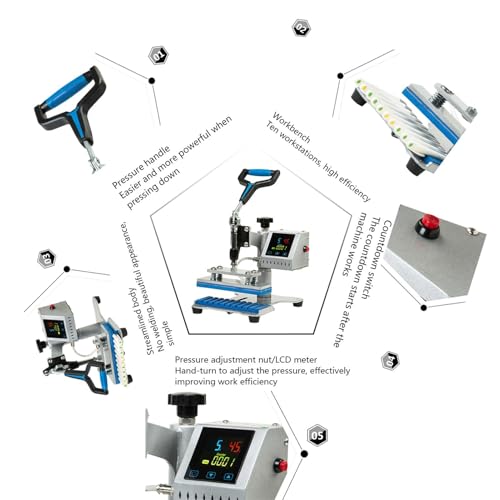 Machine de transfert par sublimation sans raté pour stylos et crayons - 5