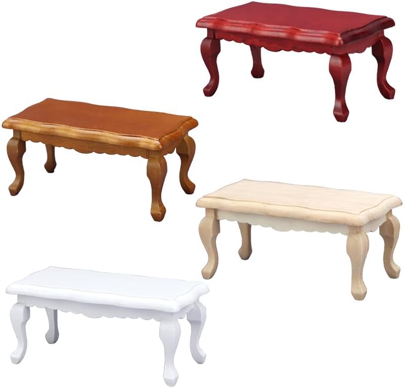 AirAds Dollhouse (Wholesale 20pcs) 1:12 Miniature furntiure Coffee Table (Unfinished)